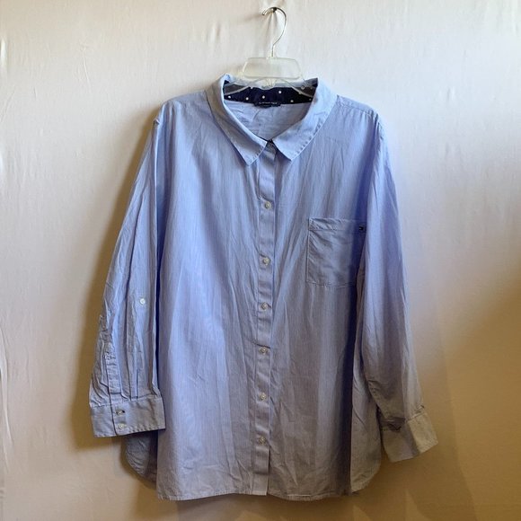 Tommy Hilfiger Tops - TOMMY HILFIGER STRIPED SHIRT - 3X